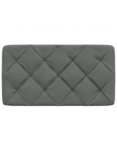 Cuscino Testiera Grigio Scuro 80 cm in Tessuto