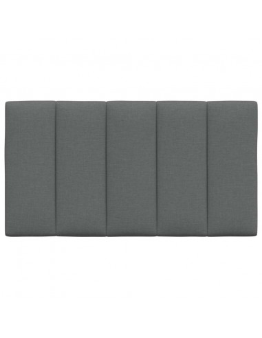 Cuscino Testiera Grigio Scuro 90 cm in Tessuto