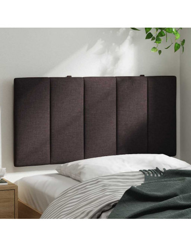 Cuscino Testiera Marrone Scuro 100 cm in Tessuto