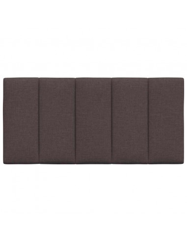Cuscino Testiera Marrone Scuro 100 cm in Tessuto