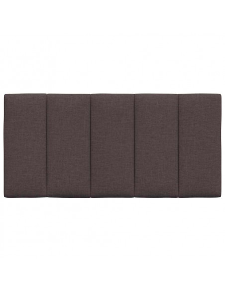 Cuscino Testiera Marrone Scuro 100 cm in Tessuto