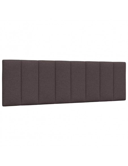 Cuscino Testiera Marrone Scuro 160 cm in Tessuto