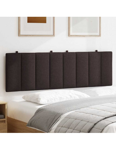 Cuscino Testiera Marrone Scuro 160 cm in Tessuto