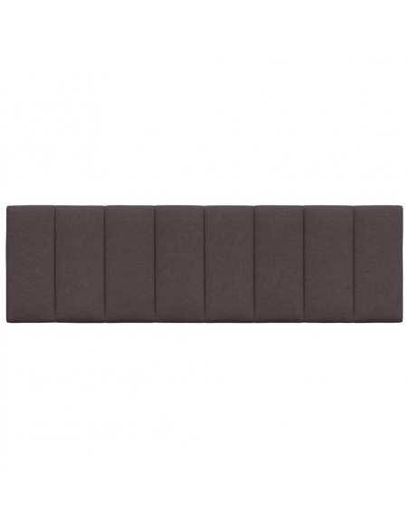 Cuscino Testiera Marrone Scuro 160 cm in Tessuto