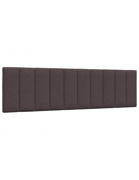 Cuscino Testiera Marrone Scuro 180 cm in Tessuto