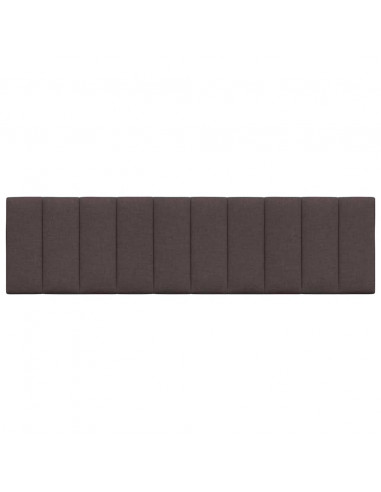 Cuscino Testiera Marrone Scuro 180 cm in Tessuto