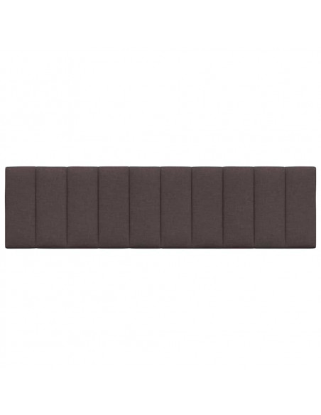Cuscino Testiera Marrone Scuro 180 cm in Tessuto