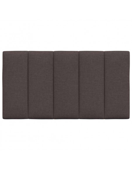 Cuscino Testiera Marrone Scuro 80 cm in Tessuto