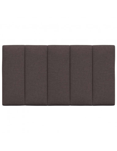 Cuscino Testiera Marrone Scuro 90 cm in Tessuto