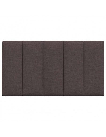 Cuscino Testiera Marrone Scuro 90 cm in Tessuto