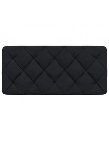 Cuscino Testiera Nero 100 cm in Tessuto