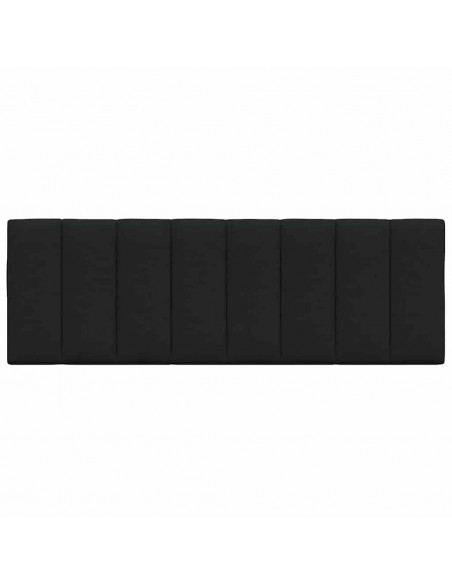 Cuscino Testiera Nero 120 cm in Tessuto