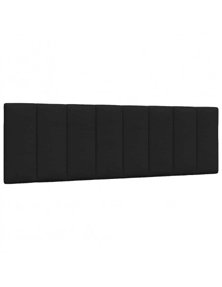 Cuscino Testiera Nero 160 cm in Tessuto