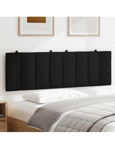 Cuscino Testiera Nero 160 cm in Tessuto