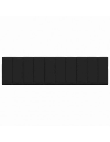 Cuscino Testiera Nero 180 cm in Tessuto