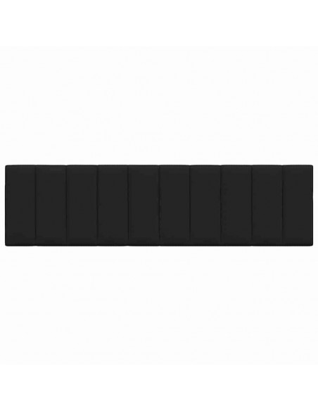 Cuscino Testiera Nero 180 cm in Tessuto