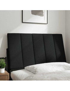Cuscino Testiera Nero 80 cm in Tessuto