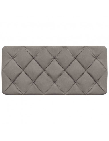 Cuscino Testiera Tortora 100 cm in Tessuto