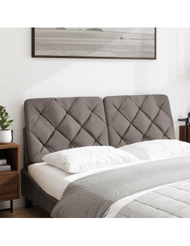 Cuscino Testiera Tortora 120 cm in Tessuto