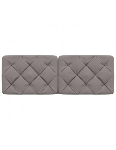 Cuscino Testiera Tortora 140 cm in Tessuto