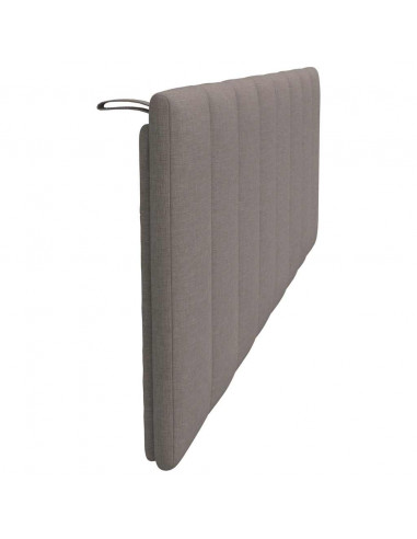 Cuscino Testiera Tortora 160 cm in Tessuto