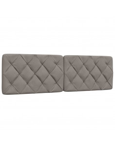 Cuscino Testiera Tortora 160 cm in Tessuto