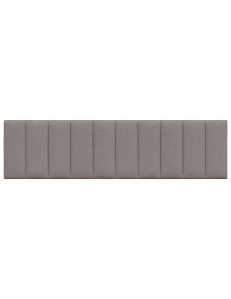Cuscino Testiera Hanko Tortora 180 cm in Tessuto