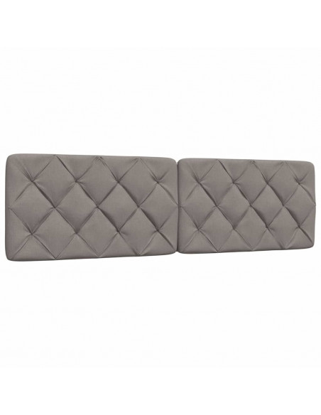Cuscino Testiera Tortora 180 cm in Tessuto