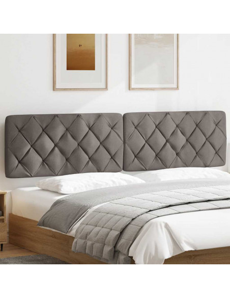 Cuscino Testiera Tortora 200 cm in Tessuto