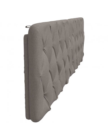 Cuscino Testiera Tortora 200 cm in Tessuto