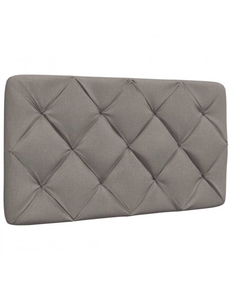 Cuscino Testiera Tortora 80 cm in Tessuto