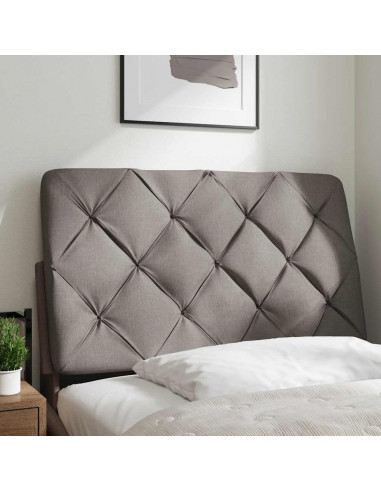 Cuscino Testiera Tortora 80 cm in Tessuto