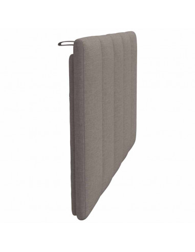 Cuscino Testiera Tortora 80 cm in Tessuto