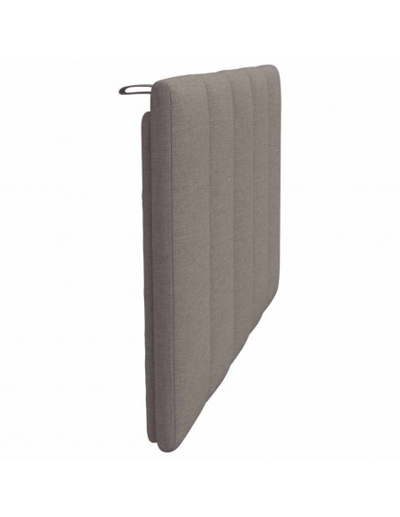 Cuscino Testiera Tortora 80 cm in Tessuto