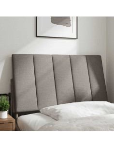 Cuscino Testiera Tortora 90 cm in Tessuto