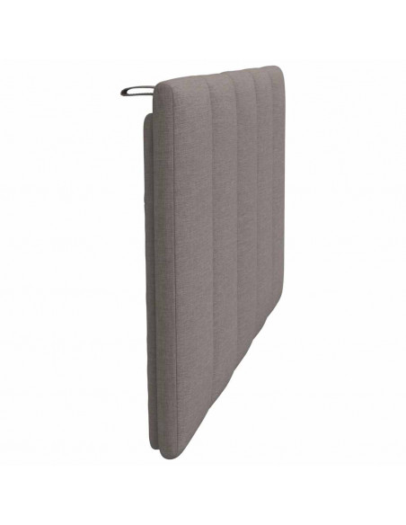 Cuscino Testiera Tortora 90 cm in Tessuto