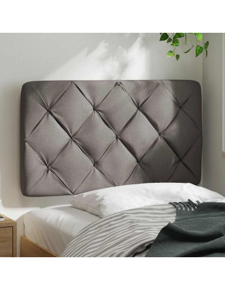 Cuscino Testiera Tortora 90 cm in Tessuto