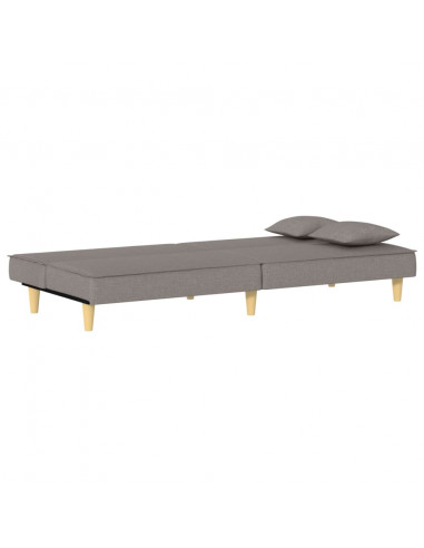 Divano Letto Tortora in Tessuto