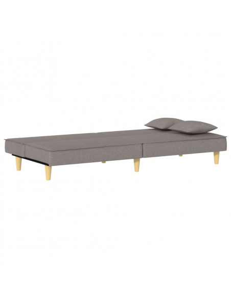 Divano Letto Tortora in Tessuto