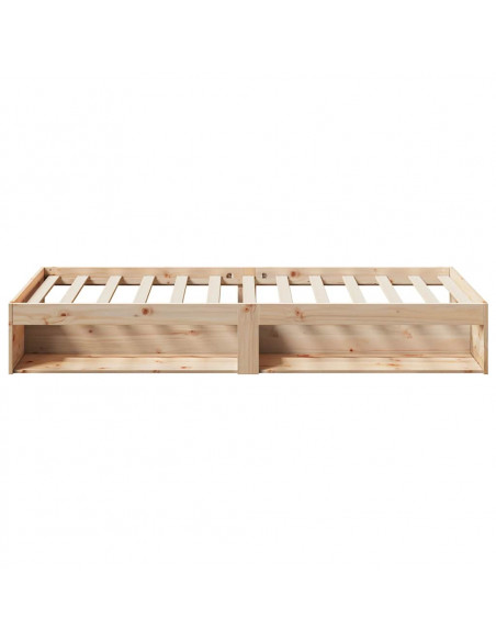 Dormeuse senza Materasso 100x200 cm in Legno Massello di Pino