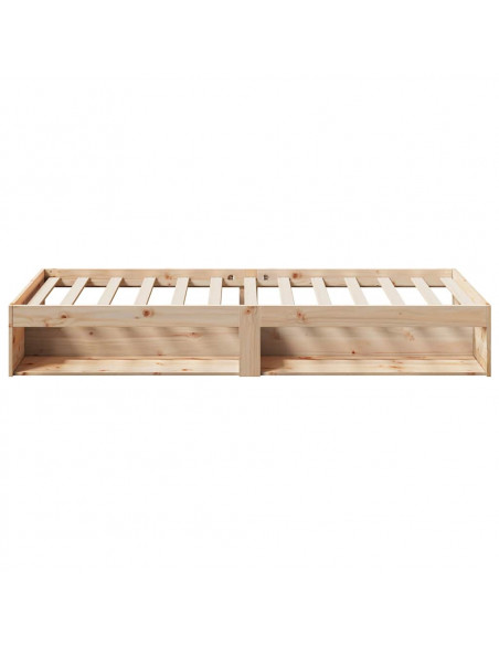 Dormeuse senza Materasso 80x200 cm in Legno Massello di Pino