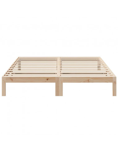 Giroletto senza Materasso 160x200 cm in Legno Massello di Pino