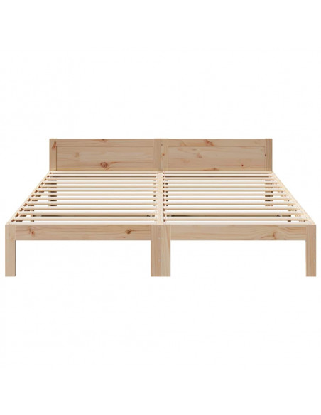 Giroletto senza Materasso 160x200 cm in Legno Massello di Pino