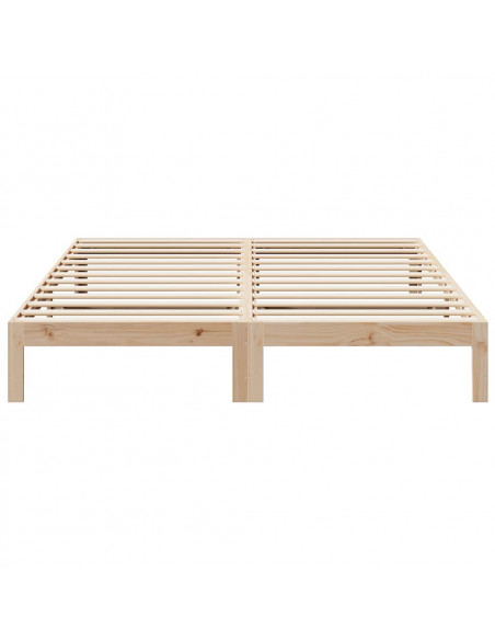Giroletto senza Materasso 180x200 cm in Legno Massello di Pino
