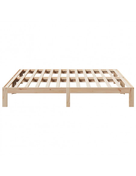 Giroletto senza Materasso 180x200 cm in Legno Massello di Pino