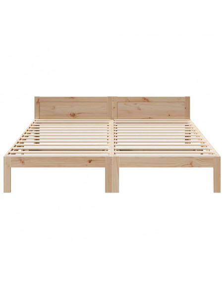 Giroletto senza Materasso 180x200 cm in Legno Massello di Pino
