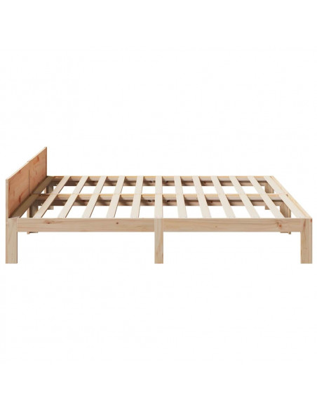 Giroletto senza Materasso 180x200 cm in Legno Massello di Pino