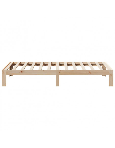 Giroletto senza Materasso 80x200 cm in Legno Massello Pino