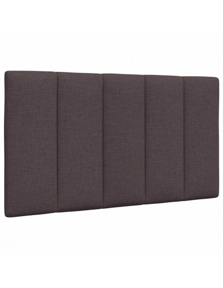 Giroletto senza Materasso Marrone Scuro 90x190 cm Tessuto