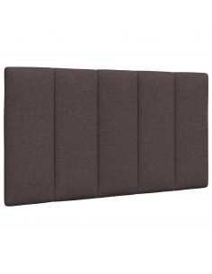 Giroletto senza Materasso Marrone Scuro 90x200 cm Tessuto